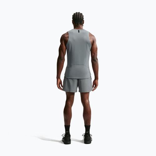 Férfi edző póló Nike Pro smoke grey/black