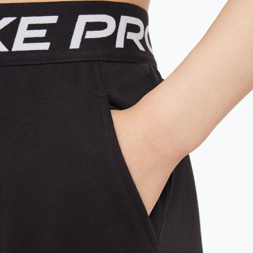 Gyerek nadrág Nike Pro Fleece black/black/black/white