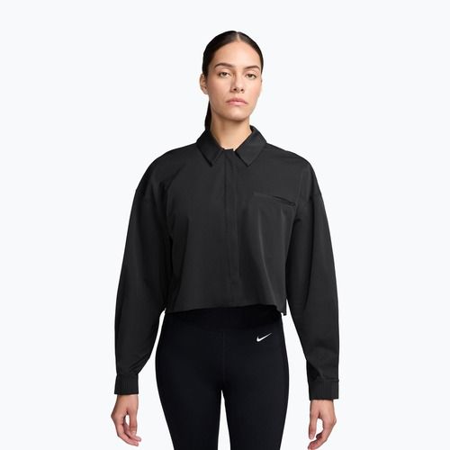 Női edző póló Nike 24.7 PerfectStretch black/dark smoke grey