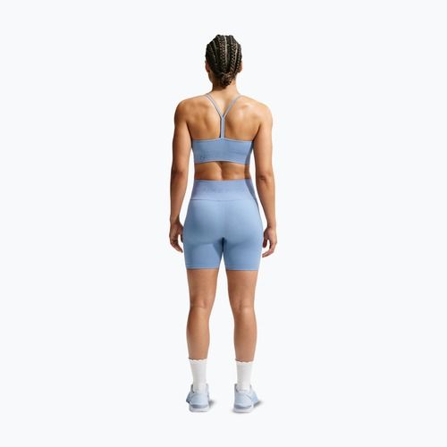 Női edző rövidnadrág Nike Pro Seamless work blue