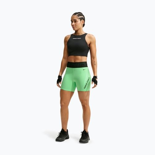 Női edző rövidnadrág Nike Pro Sculpt illusion green/cucumber calm/black/black