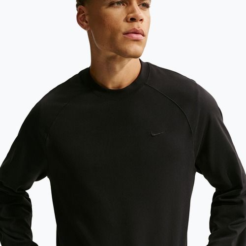Férfi hosszú ujjú póló Nike Primary NanoKnit black/black