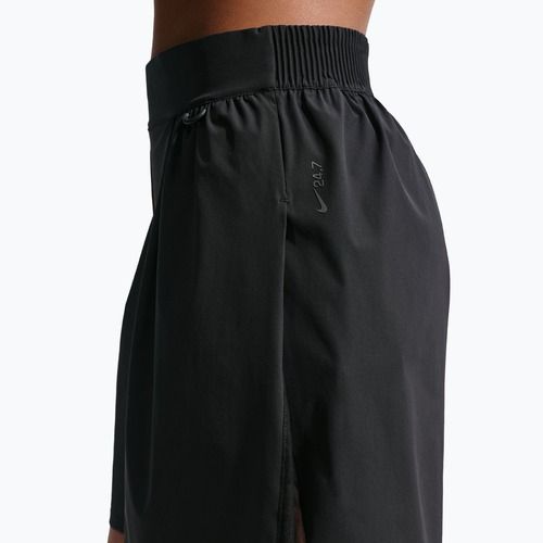 Női edző rövidnadrág Nike 24.7 PerfectStretch black/black/dark smoke grey