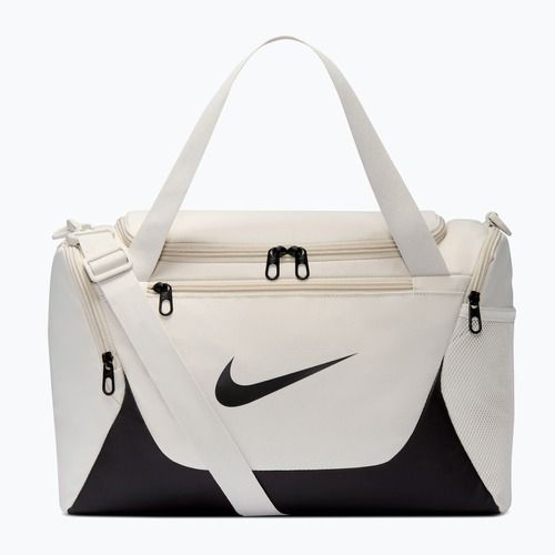 Edzőtáska Nike Brasilia Duffel Extra Small 24 l light bone/black/black