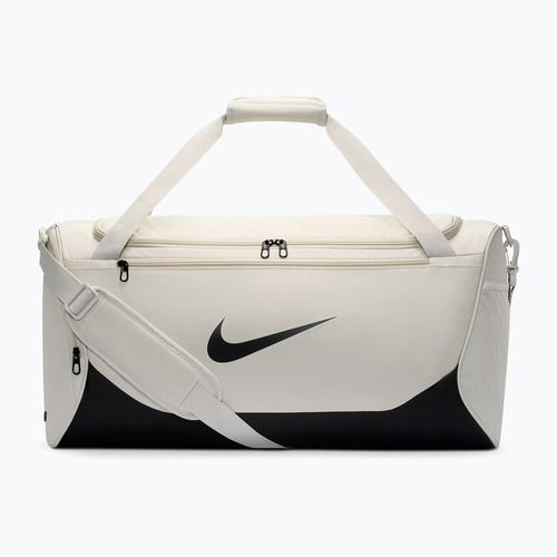 Edzőtáska Nike Brasilia Duffel Medium 60 l light bone/black/black