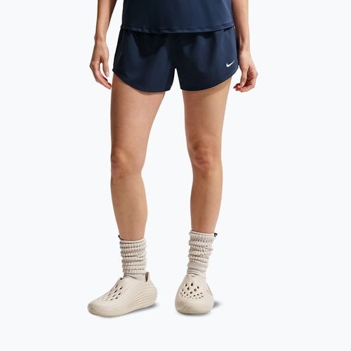 Női edző rövidnadrág Nike One midnight navy/white