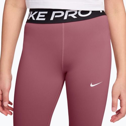 Gyerek leggingsek Nike Pro pink smoke/white
