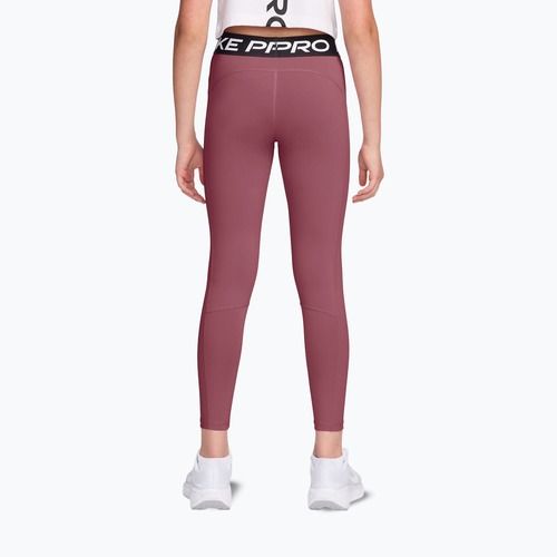 Gyerek leggingsek Nike Pro pink smoke/white