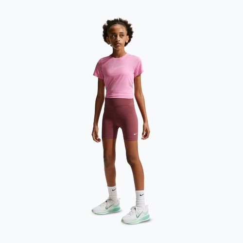 Gyerek rövidnadrág Nike One pink smoke/white