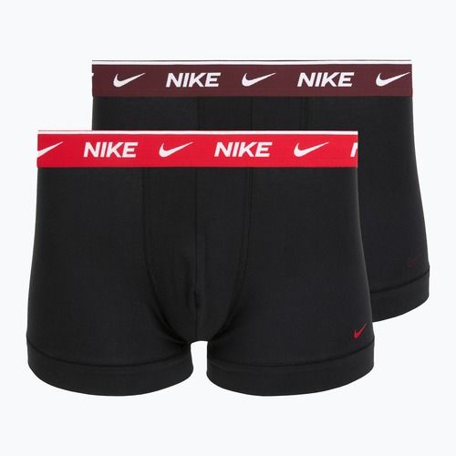 Férfi boxer nadrág Nike Essential Cotton Stretch open black