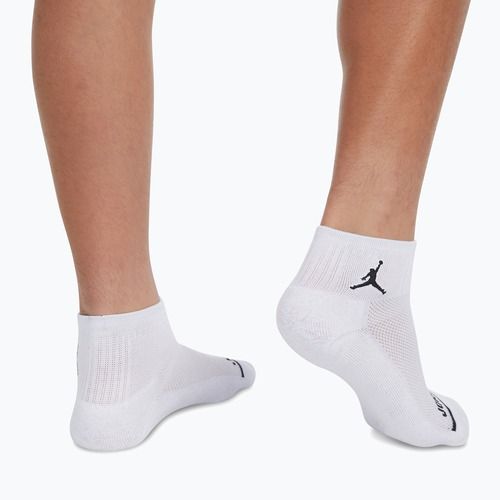 Skarpetki dziecięce Nike Jordan Legend Ankle Quarter 6 pack white