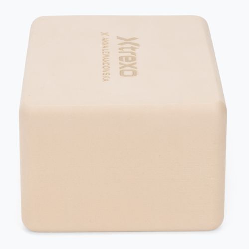 Jógatégla XTREXO x Anna Lewandowska block Beige