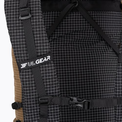 Túrahátizsák 3F UL Qidian Pro 46+10L Brown