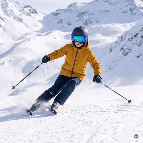 Gyerek sísisak ATTABO Avens 2.0 Jr Visor dark blue