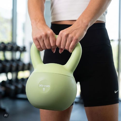 Puha kettlebell Xtrexo SK06 Green