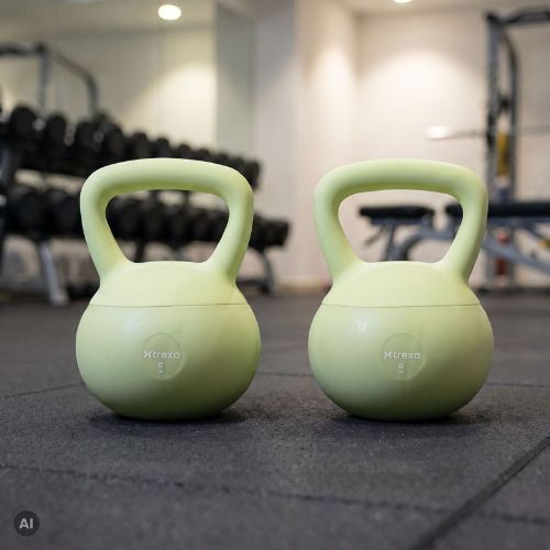 Puha kettlebell Xtrexo SK06 Green