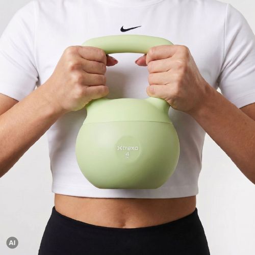 Puha kettlebell Xtrexo SK04 Green