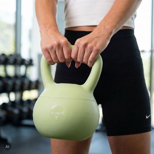 Puha kettlebell Xtrexo SK10 Green