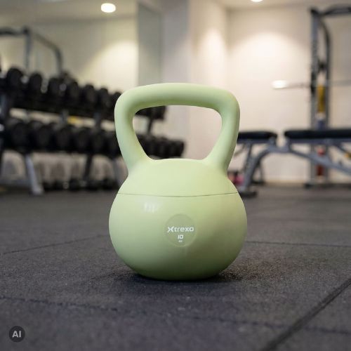 Puha kettlebell Xtrexo SK10 Green
