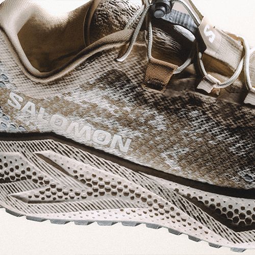 Női futócipők Salomon Aero Glide 4 GRVL tapioca/desert tan