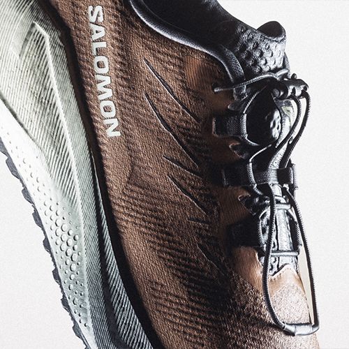 Férfi futócipők Salomon Aero Blaze 4 GRVL burro/vanilla ice