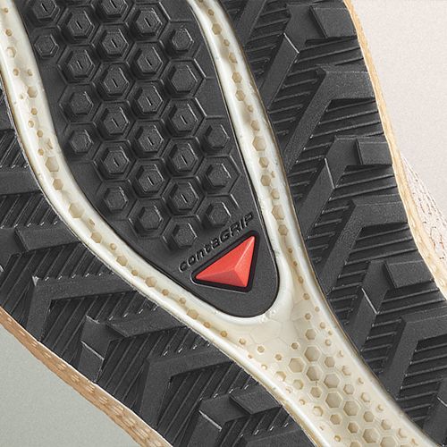 Női futócipők Salomon Aero Blaze 4 GRVL tapioca/vanilla ice