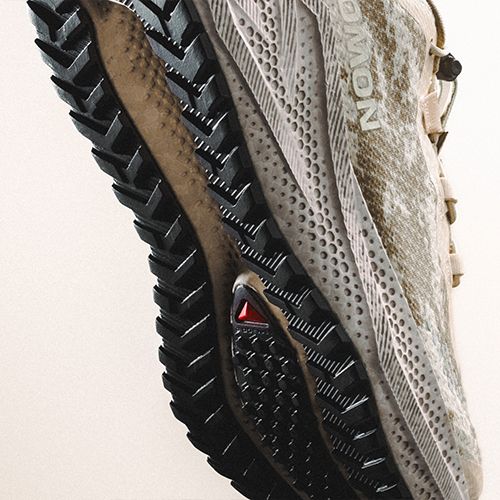 Női futócipők Salomon Aero Glide 4 GRVL tapioca/desert tan