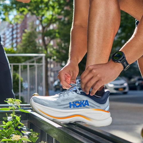 Férfi futócipő HOKA Bondi 9 Wide fekete/fehér