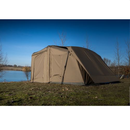 RidgeMonkey Escape XF2 Standard plusz tornác hosszabbítóval barna RM288