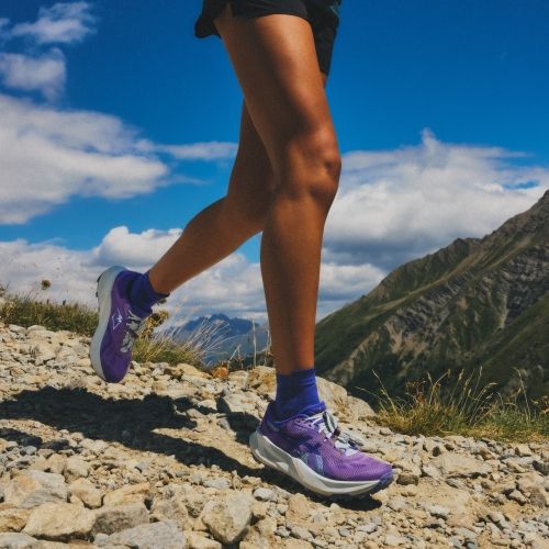 Női futócipő ASICS Trabuco 14 black/amethyst