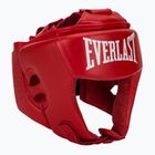 Bokszsisak Everlast amatőr versenyzői fejfedő piros