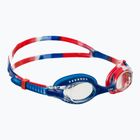 Úszószemüveg TYR Swimple USA clear/red/navy