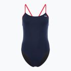 Női egyrészes fürdőruha TYR Hexa Cutoutfit navy/red