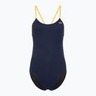 Női egyrészes fürdőruha TYR Hexa Cutoutfit navy/gold