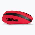 Tenisz táska Wilson Rf Dna 12Pk piros WR8006001