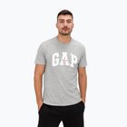 Férfi póló GAP Logo Original Tee grey heather