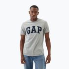 Férfi póló GAP Soft Basic Logo heather grey