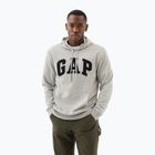 Férfi pulóver GAP Heritage French Terry Logo light heather grey