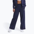 Női nadrág Reebok Identity Small Logo Fleece Fleece WIde Leg vector navy női nadrág