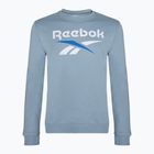 Férfi Reebok Identity Big Logo Fleece Crew melegítőfelső upgrade kék