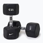 Gumírozott kézisúlyzó Nike Strength Hex Dumbbell 17,5 kg black/white