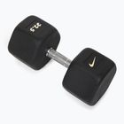 Gumírozott kézisúlyzó Nike Strength Hex Dumbbell 32,5 kg black/white