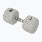 Gumírozott kézisúlyzó Nike Strength Grind Hex Dumbbell 20 kg wolf grey