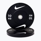 Bumper tárcsák Nike Strength Rubber Bumper Plates 10 kg black/white