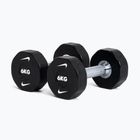 Súlyzók Nike Strength Pro Urethane Dumbbell 2 x 6 kg black/white