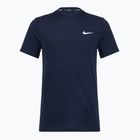 Férfi edző póló Nike Strength S&C Dri-Fit navy/white