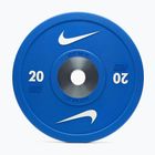 Bumper tárcsa Nike Strength Pro Urethane Bumper Plates 20 kg blue/white