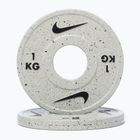 Terhelés Nike Strength Grind Change Plates 2 x 1 kg wolf grey