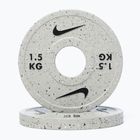 Terhelés Nike Strength Grind Change Plates 2 x 1,5 kg wolf grey