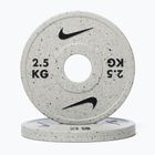 Terhelés Nike Strength Grind Change Plates 2 x 2,5 kg wolf grey
